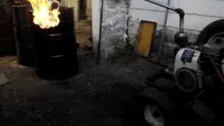 gasifier stove  engine running on wood gas [upl. by Whetstone806]