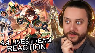 This Genshin Impact Update Caused CHAOS  44 LIVESTREAM REACTION [upl. by Arela]