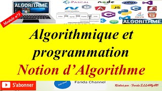 Algorithmique et programmation schéma de résolution informatique d’un problème notion d’algorithme [upl. by Drwde]