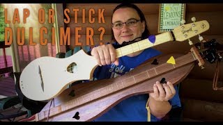 Comparison between Mountain Dulcimer and Seagull Merlinstick dulcimers [upl. by Lombardy]