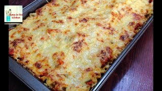 Chicken Lasagna Recipe  Lasagna With White Sauce by HUMA IN THE KITCHEN [upl. by Kristoforo]