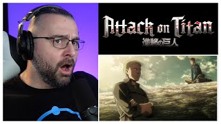 ATTACK ON TITAN 2X8 REACTION The hunters Shingeki No Kyojin [upl. by Sel]