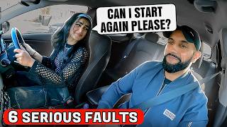 FAILED IN 2 MINUTES The WORST Start to a Driving Test [upl. by Aniroz]