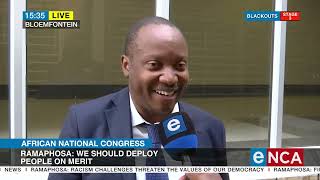 JJ Tabane reacts to Ramaphosas 08 January statement [upl. by Dorree]