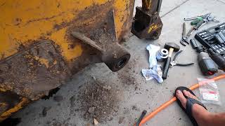 1976 Mustang Skid steer wheel bearing replacement [upl. by Carlos]