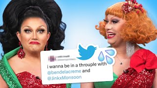 Jinkx Monsoon and BenDeLaCreme Read Thirst Tweets [upl. by Bonar776]