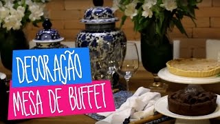 Dicas de Mesa Decorada para Buffet [upl. by Godden103]