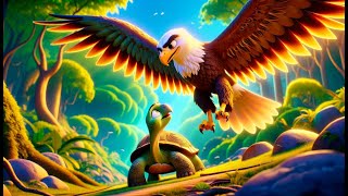 EL ÁGUILA Y LA TORTUGA  adaptación de la fábula de Samaniego [upl. by Cowey57]