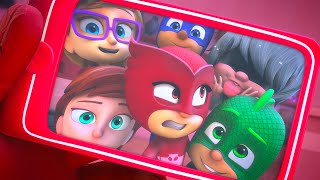 PJ Masks em Português  PJ Invasora de Festas  Desenhos Animados [upl. by Ahsinawt]