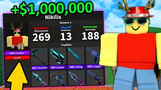 How Much Is Nikilis MM2 Inventory Worth [upl. by Aikit]