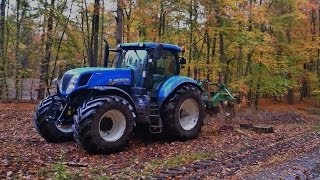 New Holland T 7270 orkaquot orka leśna plowing forest quotHD Sezon 2013cz1 Podsumowanie sezonu 2013 [upl. by Diad]