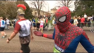 Bath Half Marathon17th March 2024 BBC news [upl. by Lehcim]