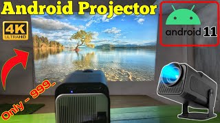 best projector mobile phones in india Best android projector 4k  how to connect projector to mobile [upl. by Hatti]