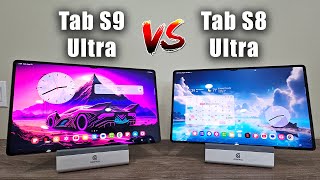 Samsung Galaxy Tab S9 Ultra vs Tab S8 Ultra  FULL Comparison [upl. by Ontina293]