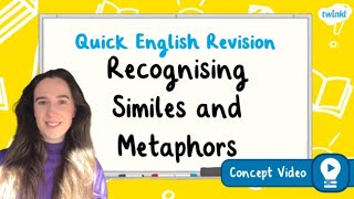 What Are Similes and Metaphors  KS2 English Concept for Kids [upl. by Haleigh428]