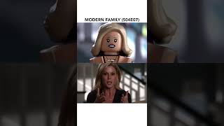 Modern Family in Lego  Claire snaps at Phil 😂 lego modernfamily [upl. by Euqitsym]