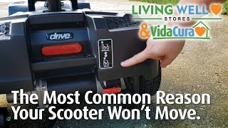 Scooter Tip Why Wont My Scooter Move Watch to Find Out the Most Common Reason Why amp How to Fix it [upl. by Auehsoj643]