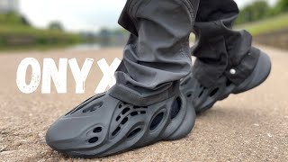 Totally Different Yeezy Foam Runner ONYX Review amp On Foot [upl. by Valentina]