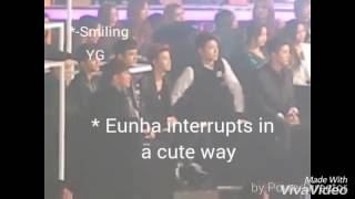 Yunhyeong IKON And Eunha GFRIEND Moments [upl. by Assilana]