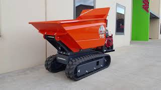 New Slanetrac HT1000 HiTip Dumper 1 Tonne only 750mm Wide Slideshow [upl. by Kan835]