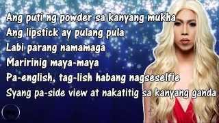 WAG KANG PABEBE  VICE GANDA  LYRICS ON VIDEO [upl. by Feliza405]