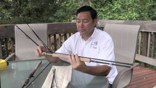 How to Make a Homemade Fly Rod  Fishing Tips [upl. by Nomihs]