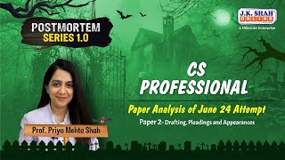 Drafting DPA l CS PROFESSIONAL l PAPER ANALYSIS OF JUNE 24 EXAM l POSTMORTEM 10 [upl. by Padraig362]