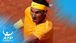 Nadal rolls on Klizan upsets Djokovic  Barcelona 2018 Highlights Day 3 [upl. by Torre]