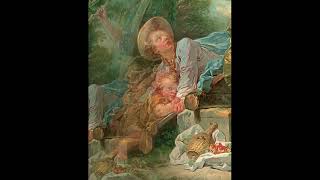 Jean Honoré Fragonard  The SeeSaw rococo art [upl. by Esorlatsyrc]