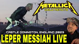 Metallica Leper Messiah Reaction First Time Hearing Live 2023 Castle Donington England M72 Tour [upl. by Ettenil]