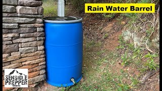 Easy DIY Rain Water Catchment System [upl. by Keon104]