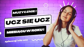 Wesoła Piosenka dla Dzieci o Miesiącach w Roku  Nauka i Zabawa [upl. by Imtiaz198]