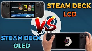 Steam Deck OLED vs Steam Deck LCD  Should You Upgrade [upl. by Ellekcim]