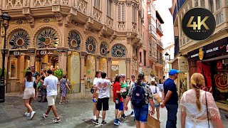 Palma de Mallorca Walking Tour Around The City 4K UHD Summer 2023 [upl. by Norred]