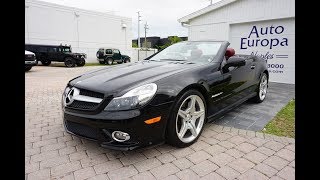 2009 Mercedes Benz SL 550 AMG Sport R230  Review and Test Drive by Bill SOLD [upl. by Rovaert]