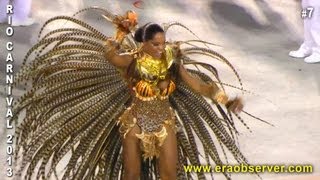 Rio Carnival  Amazing Brazilian Samba Dancers  part 7 [upl. by Anhej]