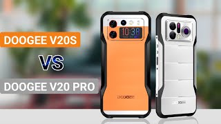 Doogee V20S vs Doogee V20 Pro  5G Rugged Beasts Specs Comparison [upl. by Dole]