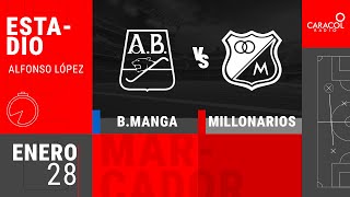 EN VIVO  Bucaramanga vs Millonarios  Liga Colombiana por el Fenómeno del Fútbol [upl. by Akinuahs]