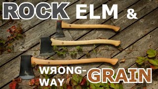 Rock Elm Axe Handles Making using quotwrongquot grain orientation and history [upl. by Olympe]