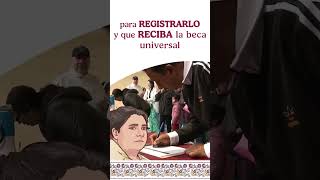 11 de noviembre inicia registro para beca alumnos de secundaria [upl. by Aivatnohs620]