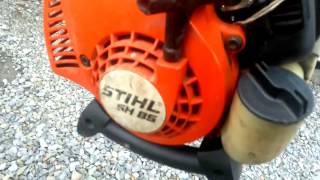 Blowers test  Stihl SH85 vs BR600 vs Maruyama BL6700 [upl. by Carola]