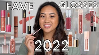 Favorite Neutral and Clear Lip Glosses for 2022  Swatches and Review [upl. by February263]