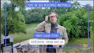 Fabien ClaudeStorz ostéopathe et créateur du soin naturel partage des moments de vie inspirants [upl. by Arze]