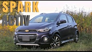 Chevrolet Spark Activ 2017  Prueba de Manejo Car Globe [upl. by Lulita4]