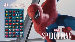 SpiderMan PS4  Kingpin QTE All Suits [upl. by Lesnah4]