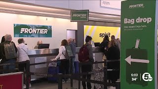 Frontier Airlines adds 10 nonstop flight destinations at Hopkins [upl. by Drida]