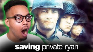 Saving Private Ryan DESTROYED My Soul  First Time Watching [upl. by Aillij687]