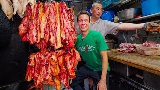 Extreme BBQ in Hong Kong Juiciest Char Siu  Michelin Star ⭐️ Roast Goose [upl. by Ravel]