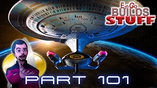 Eaglemoss Star Trek USS Enterprise NCC 1701D Kit Part 101 EmGo Builds Stuff [upl. by Ayk221]