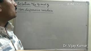 Phase and group velocity in dispersive and non dispersive mediumLearn only in 124 minutes [upl. by Ardien]